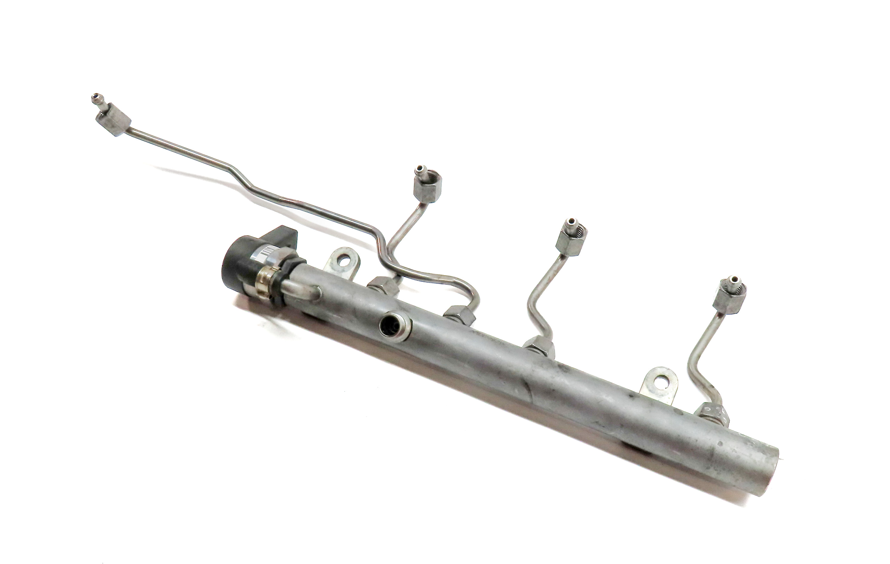 2012 MERCEDES GL350 (X164) 3.0L DIESEL (OM642) LEFT ENGINE FUEL RAIL w/ LINES — exact item pictured